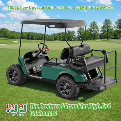 1 0L0L New Upgrade Golf Cart Rear Seat Kit for EZGO TXT