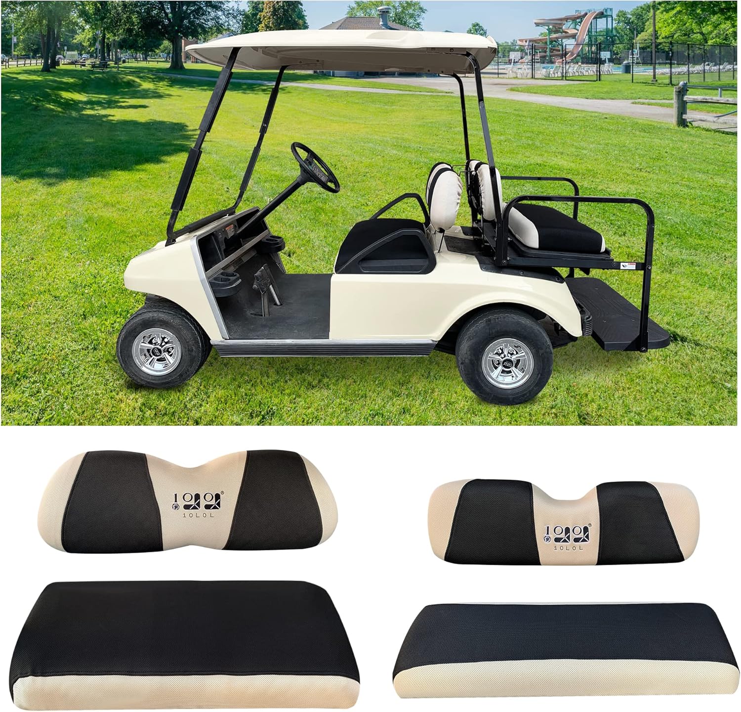10L0L Golf Cart Seat Cover