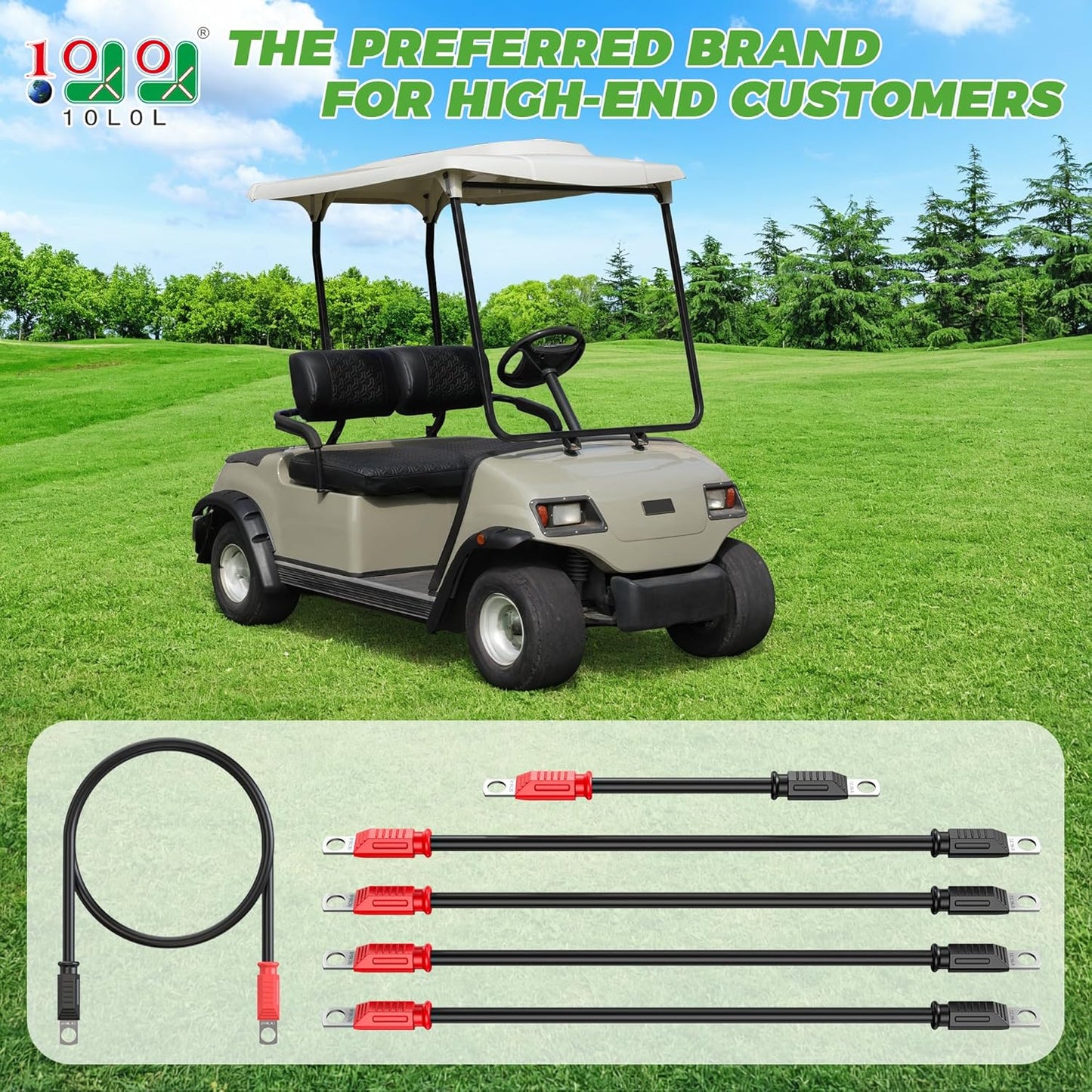 10L0L 48V Battery Cable Set