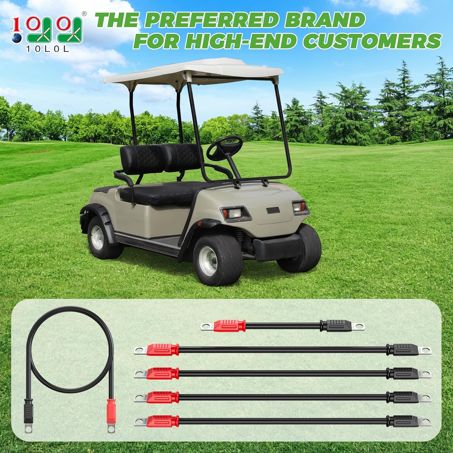 10L0L 48V Battery Cable Set