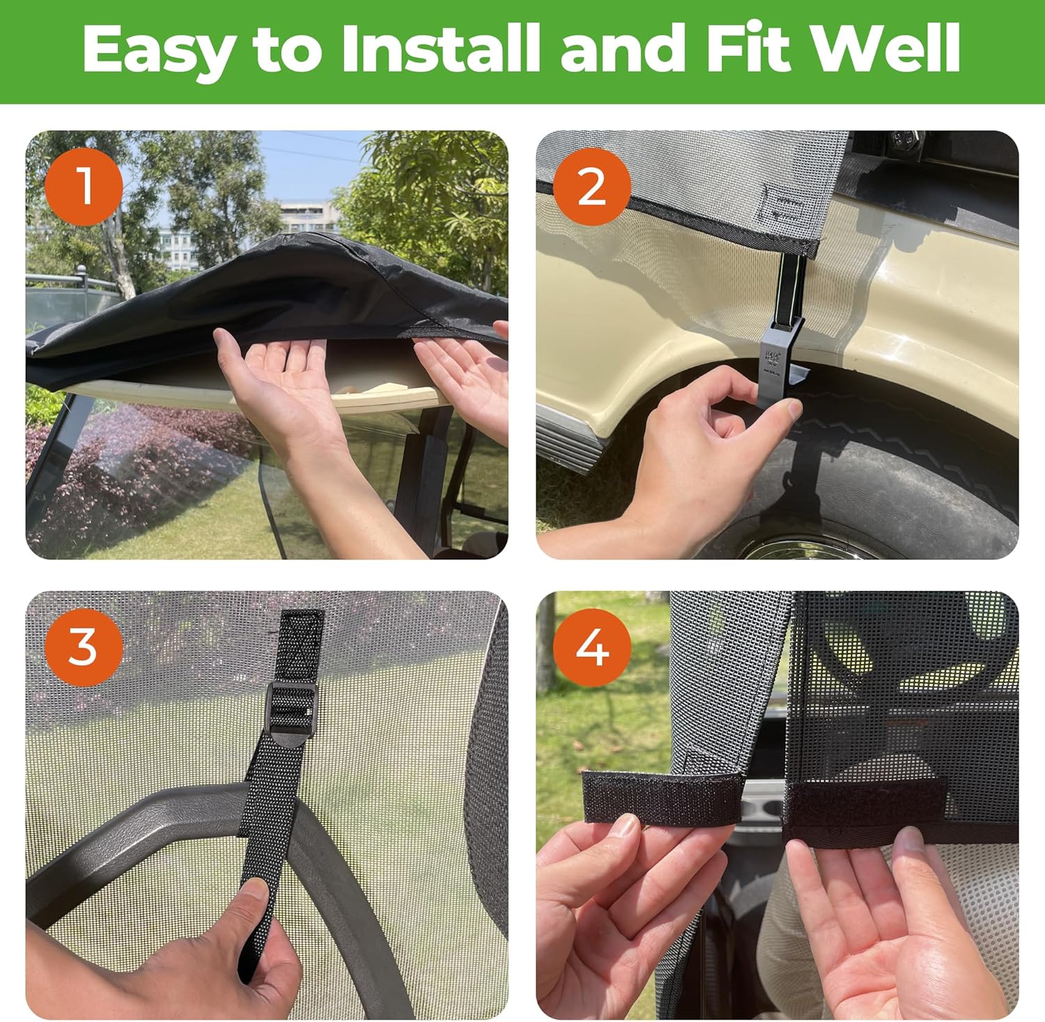 Easy to Install and Fit Well