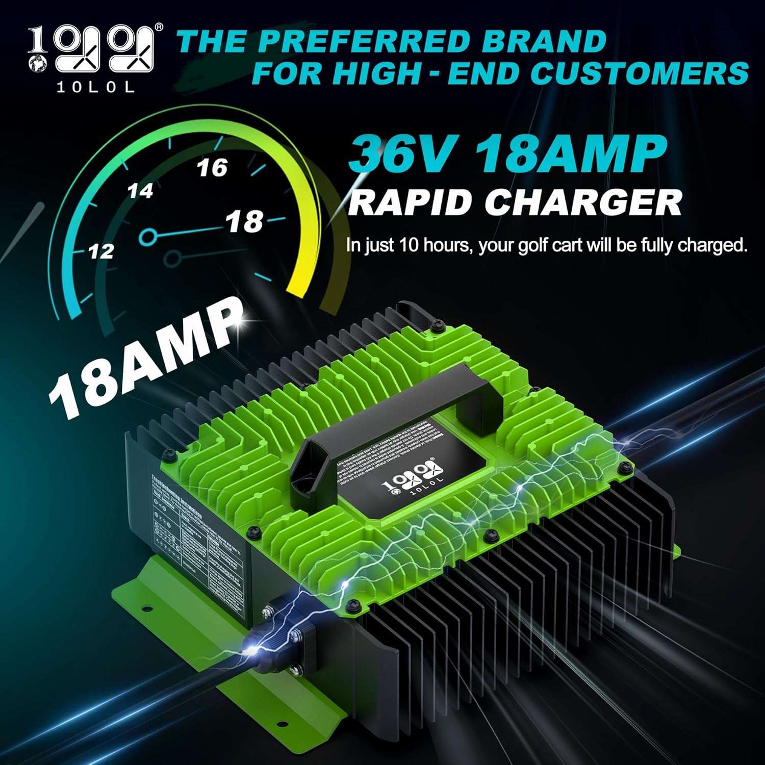 Golf Cart Charger for EZGO Club Car Yamaha 