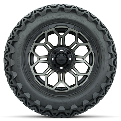 GTW Bravo 14” Golf Cart Wheels & 23” Predator All-Terrain Tires Combo