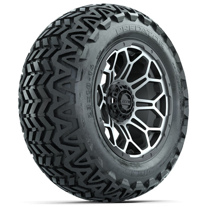 GTW Bravo 14” Golf Cart Wheels & 23” Predator All-Terrain Tires Combo