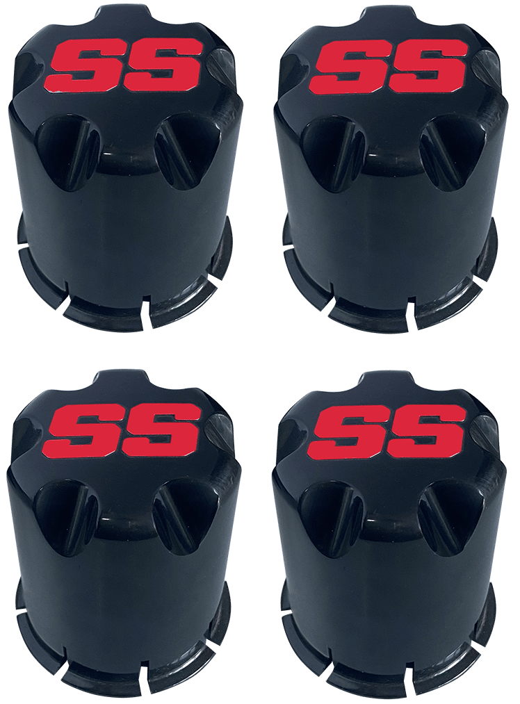 SGC 12″ GT Glossy Black Wheels & 23″ Ironclad Hybrid AT Tires | Golf Cart Wheel & Tire Combo
