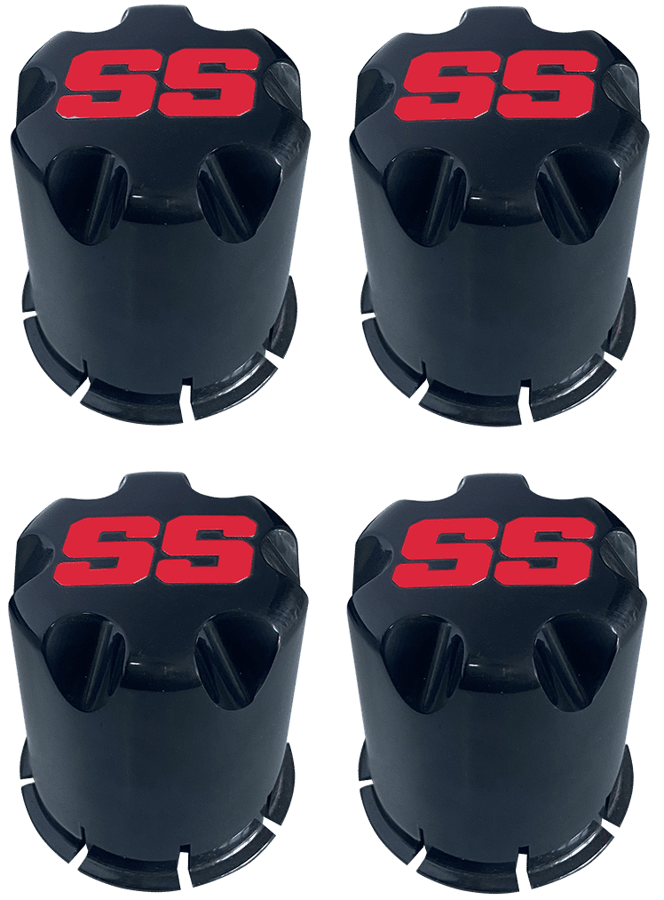 SGC 12″ GT Glossy Black Wheels & 23″ HELLFIRE Street Tires | Golf Cart Wheel & Tire Combo