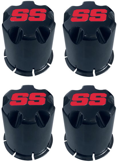 SGC 12″ GT Glossy Black Wheels & 23″ HELLFIRE Street Tires | Golf Cart Wheel & Tire Combo