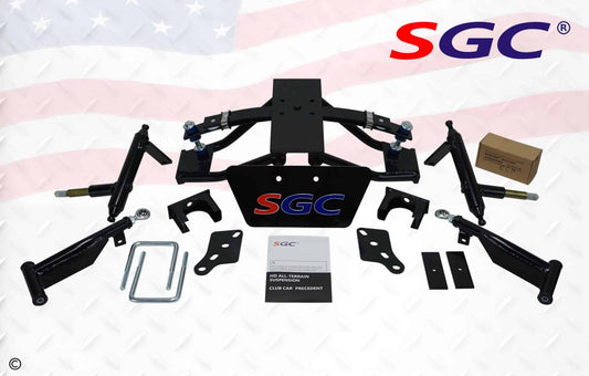 SGC 4" Heavy-Duty Double A-Arm Lift Kit for Club Car Precedent & Tempo (2004-Up)