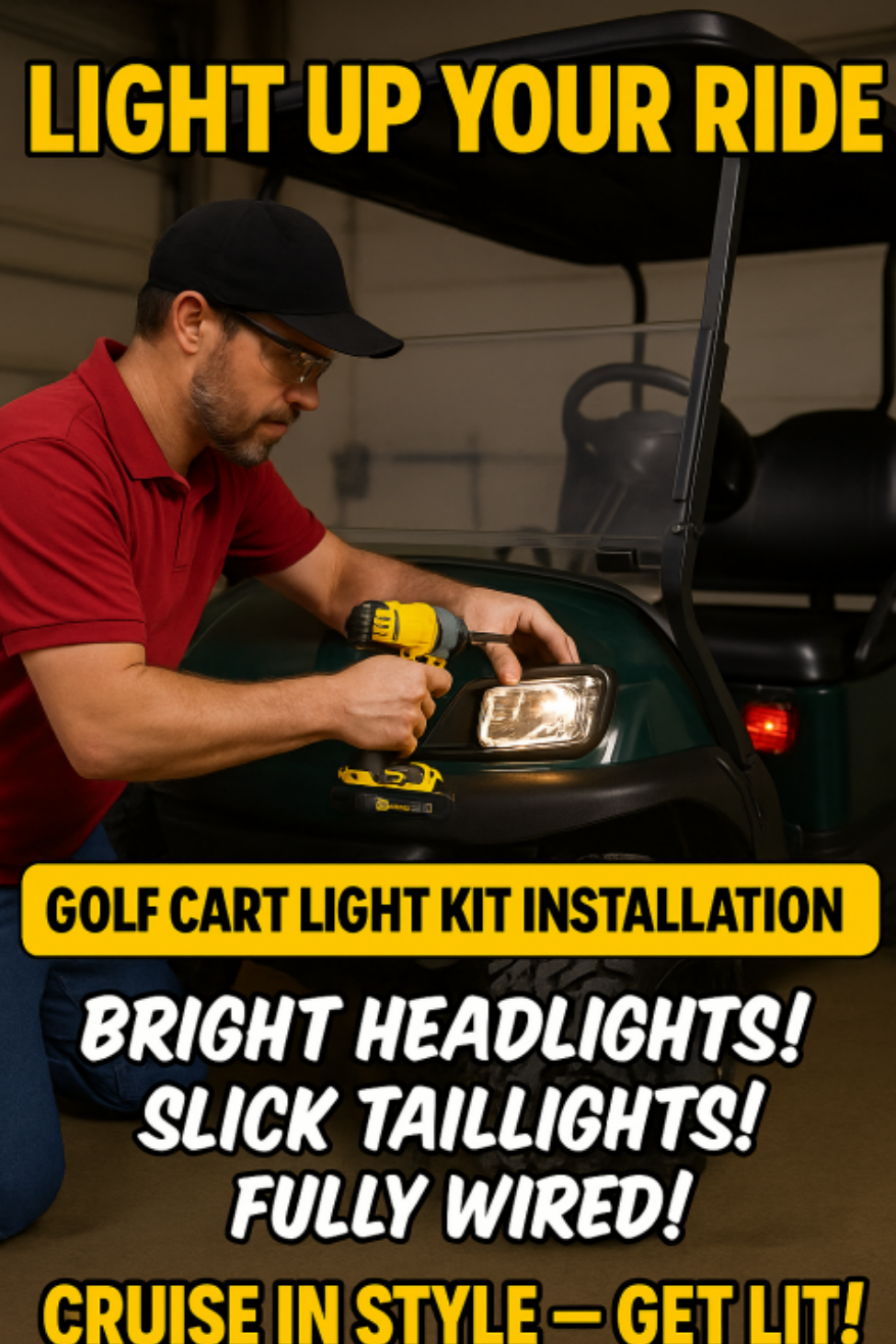 Light Up Your Ride – Golf Cart Light Kit Installation