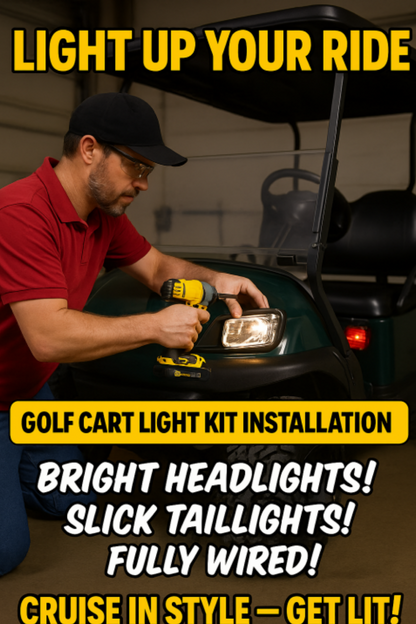 Golf Cart Light Kit Installation Service – Fort Myers, FL
