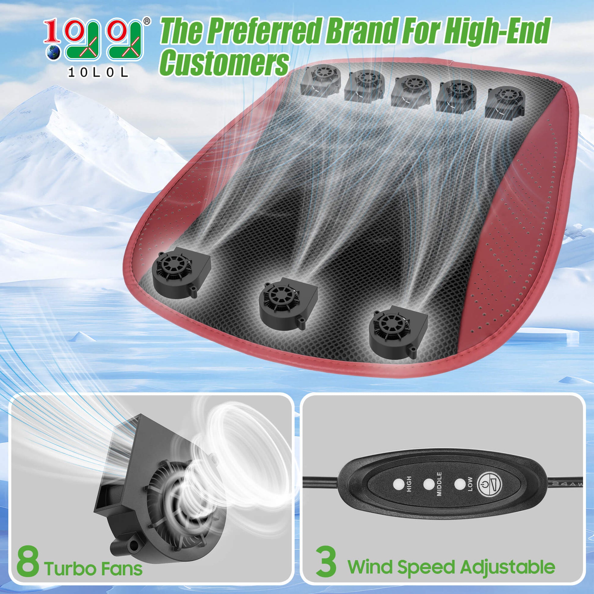 3 Wind Adjustable