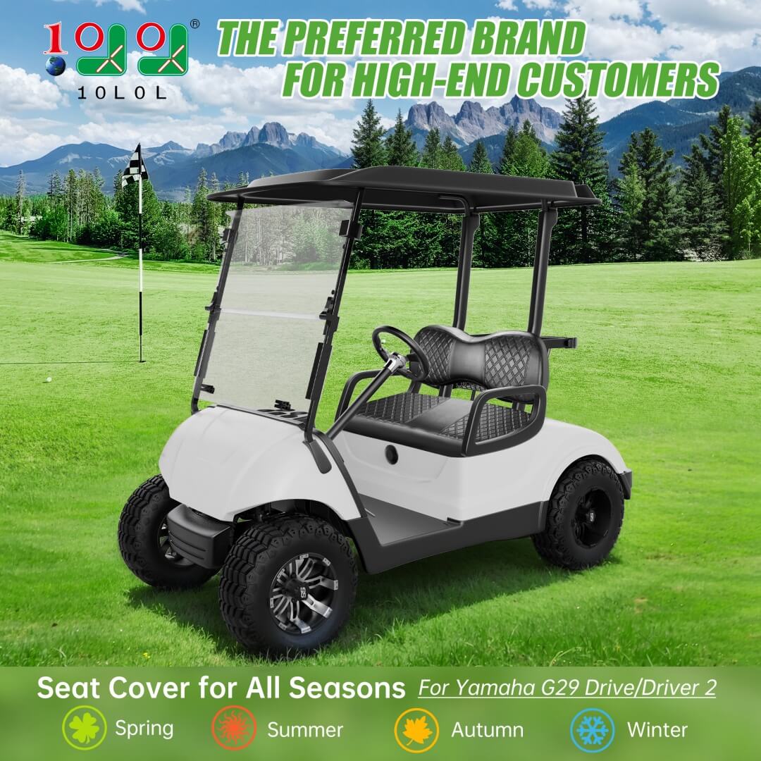 10L0L Golf Cart Seat Cover for Yamaha G29/ Drive/Driver 2
