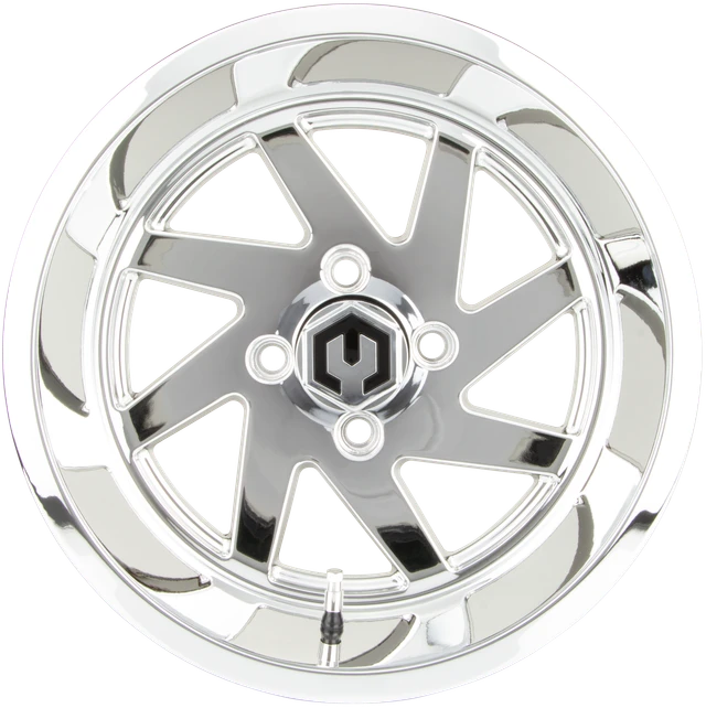 MODZ® Fury Chrome 14" Golf Cart Wheels (4)