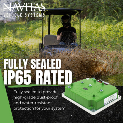 Navitas DC to AC Conversion Kit for Club Car Onward, Tempo, and Villager 4 with APPS Throttle 2022-Up - 5KW AC Motor &
