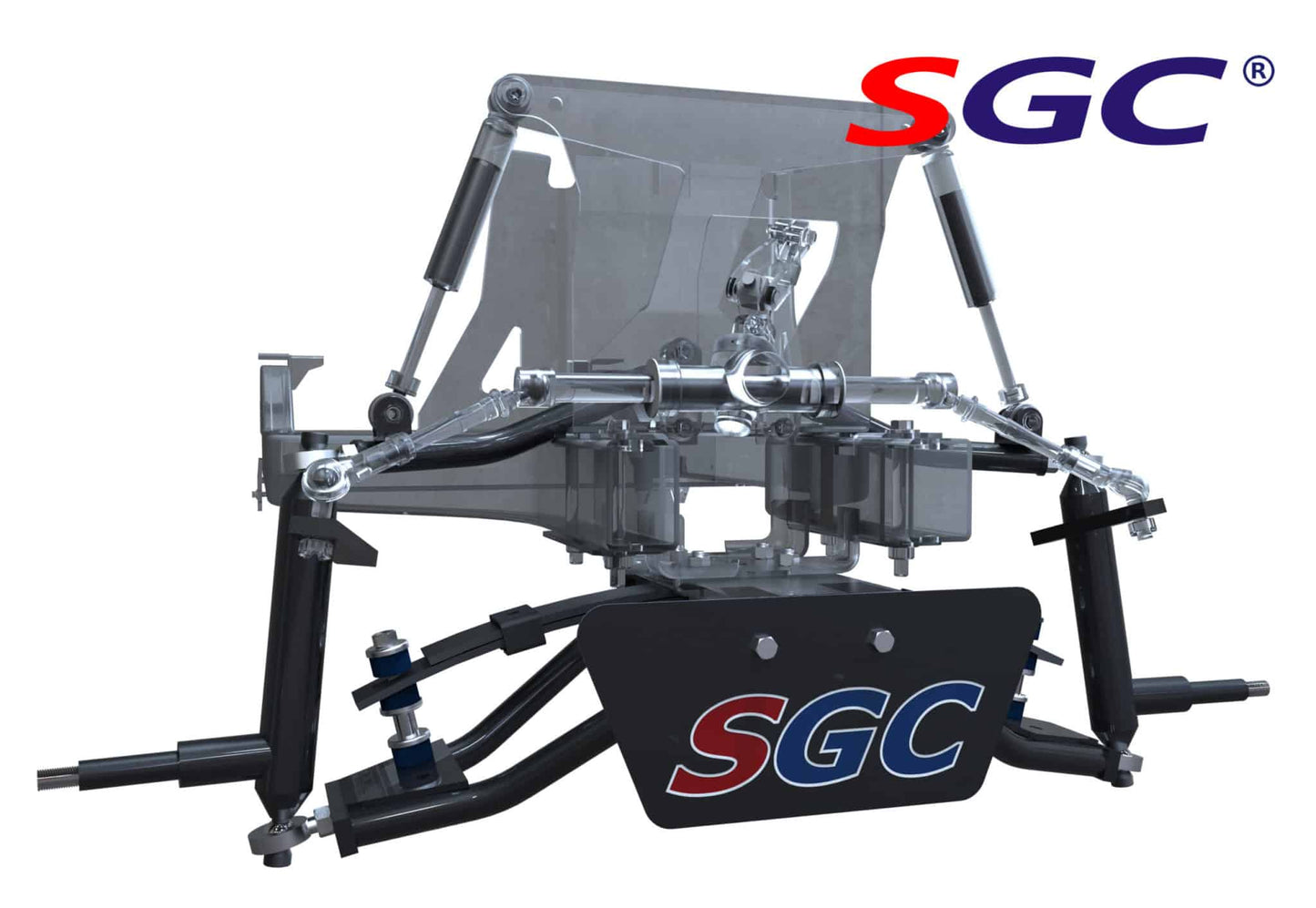 SGC 4" Heavy-Duty Double A-Arm Lift Kit for Club Car Precedent & Tempo (2004-Up)