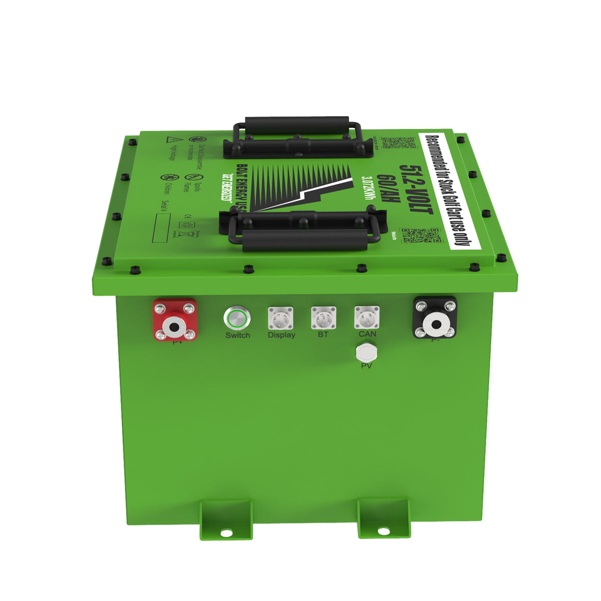 Bolt Energy CC DS 48V, Onw, Prec, Tempo, Vill 51V 60AH Square Battery Bundles