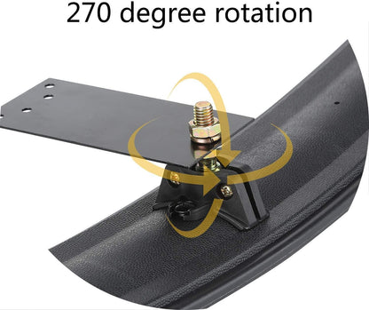 Extra Wide 270 Degree Adjustable Golf Cart Mirrors for EZGO Club Car Yamaha - 10L0L - 10L0L