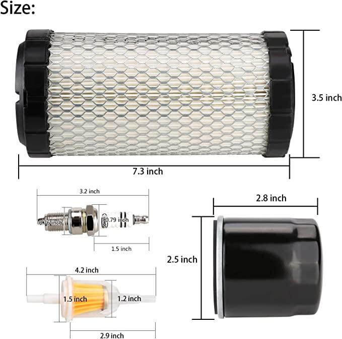 EZGO Golf Cart Tune Up Kit Size
