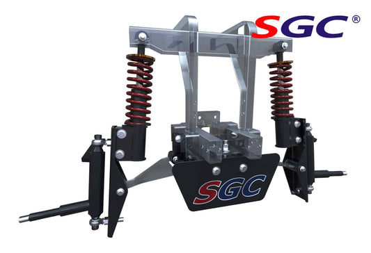 SGC Lift Kit – 6″ Heavy Duty Built-In Coil-Over Shock A-Arm for EZGO RXV (2008-up) Electric/Gas