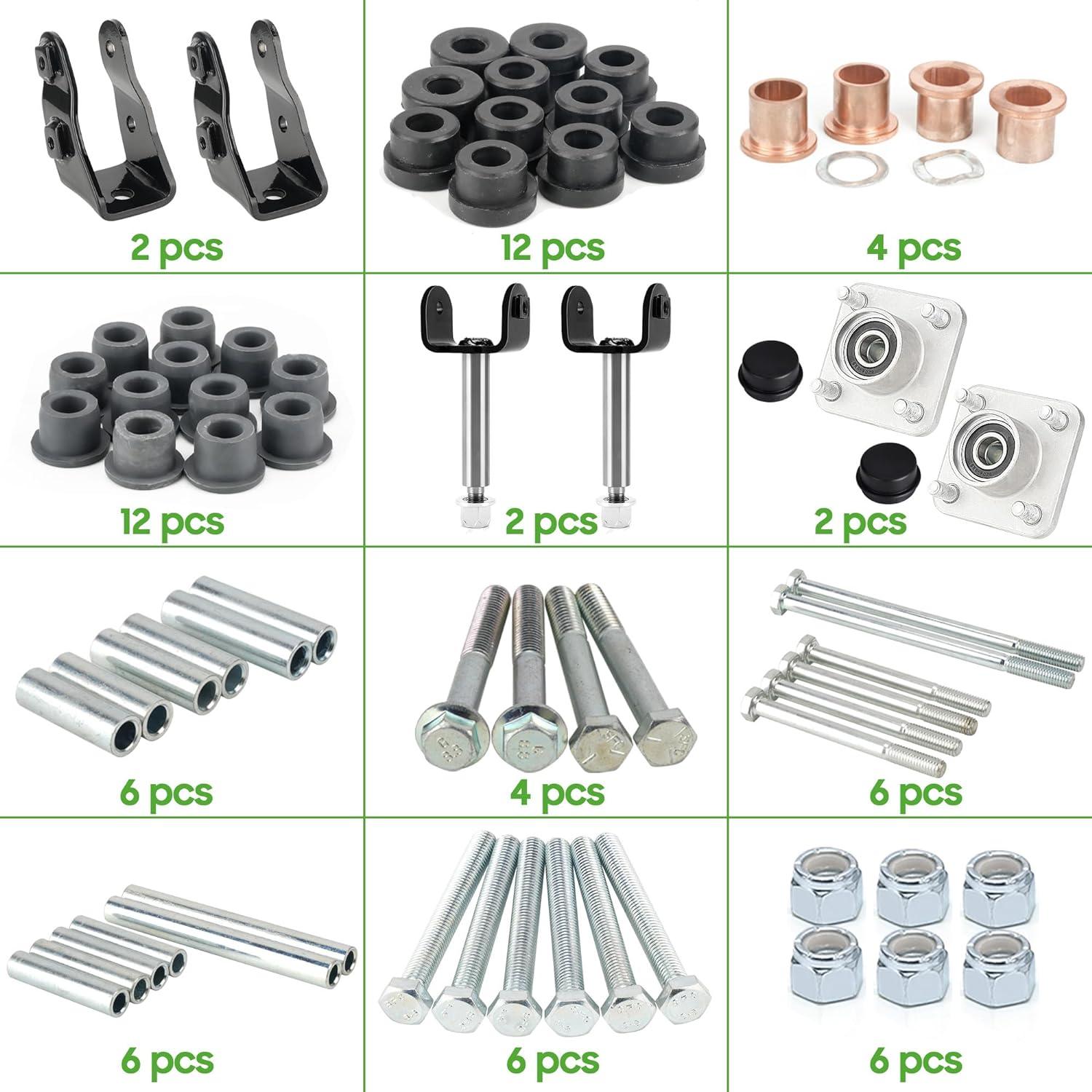 Deluxe Golf Cart Front End Repair Kit