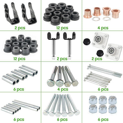 Deluxe Golf Cart Front End Repair Kit