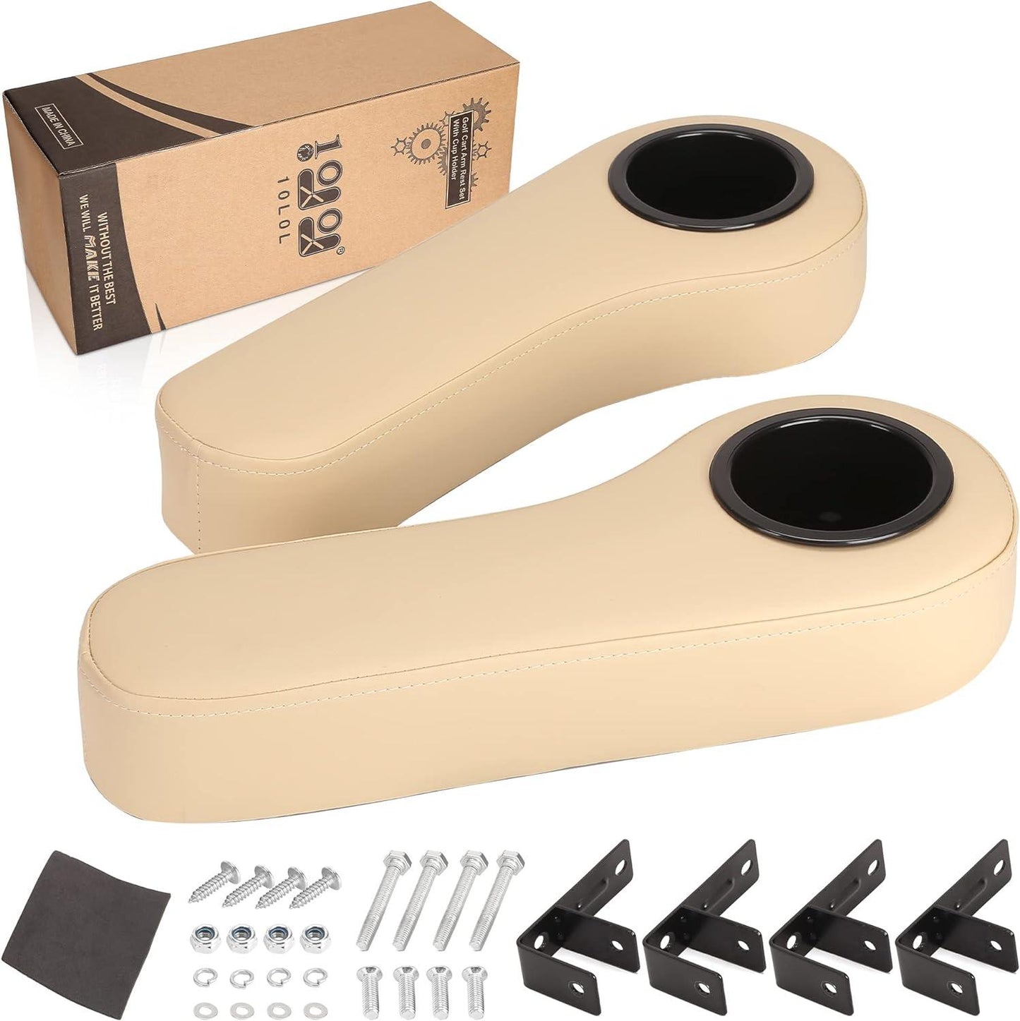 Golf Cart Armrest Beige