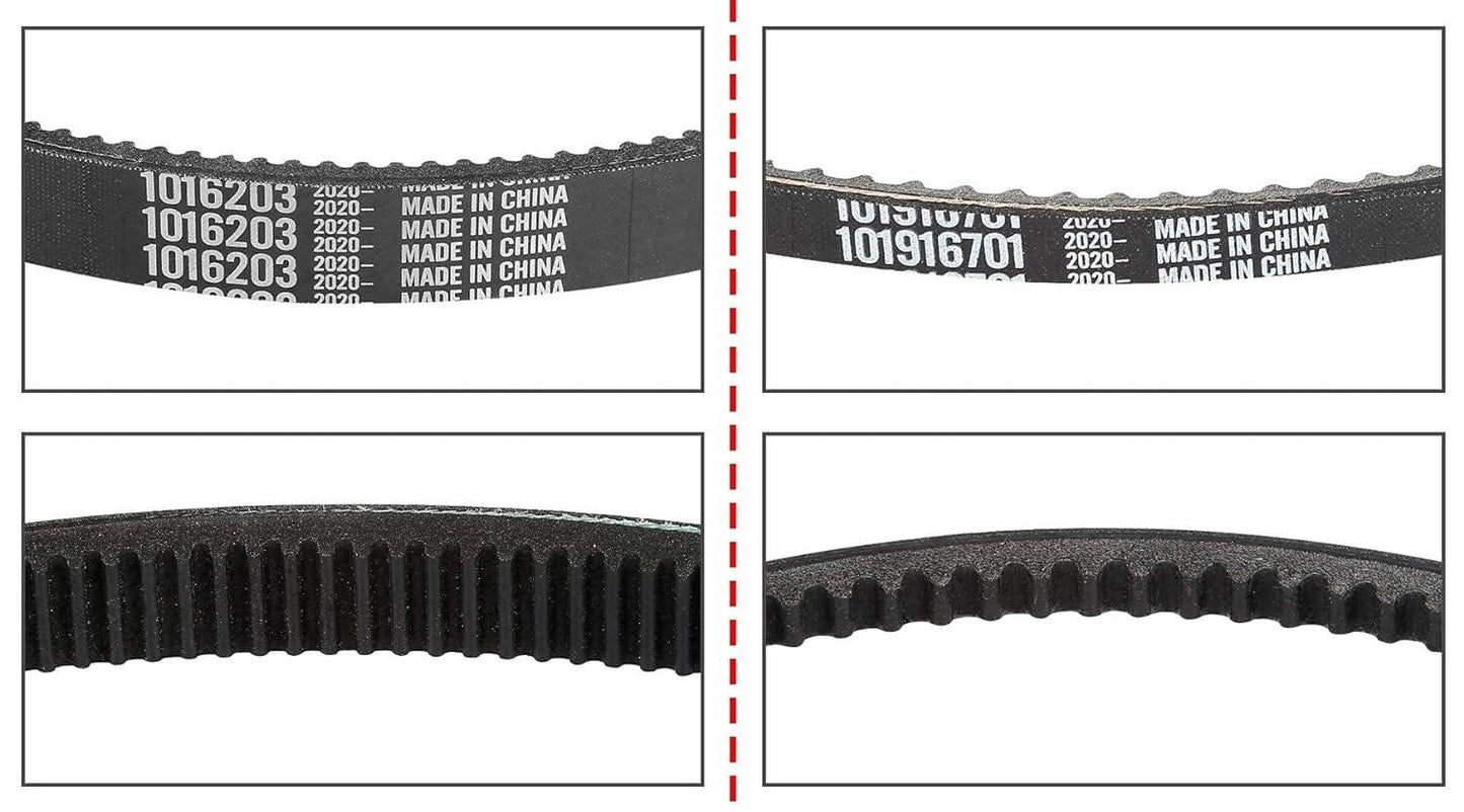 Golf cart Clutch Drive Belt& Starter Generator Belt Kit