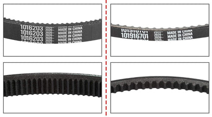 Golf cart Clutch Drive Belt& Starter Generator Belt Kit