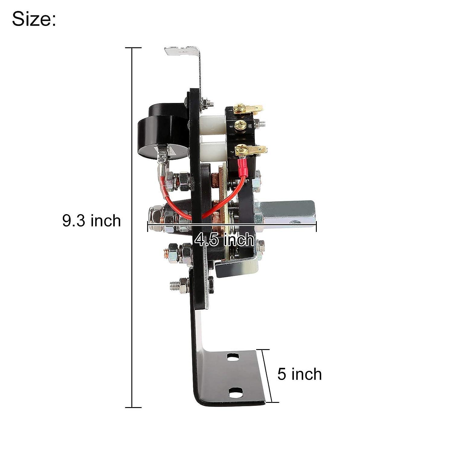 golf cart forward reverse switch size