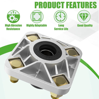 Golf Cart Front Wheel Hub Assembly with Hub Bearing/Oil Seal/Dust Cover for Yamaha - 10L0L - 10L0L