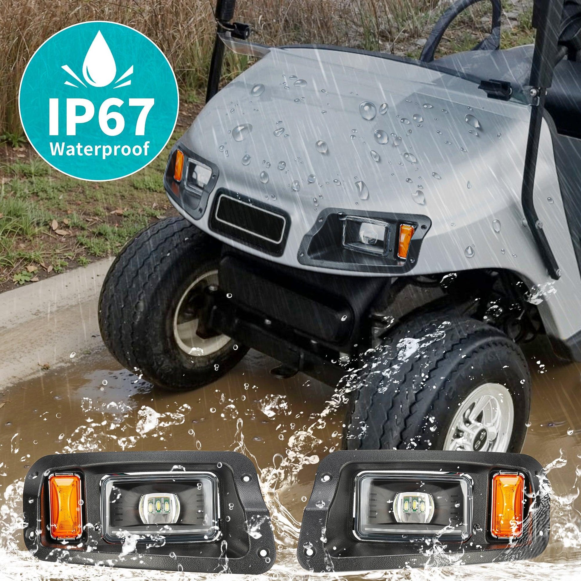 Golf Cart LED Light Kits for EZGO TXT Freedom - 10L0L - 10L0L