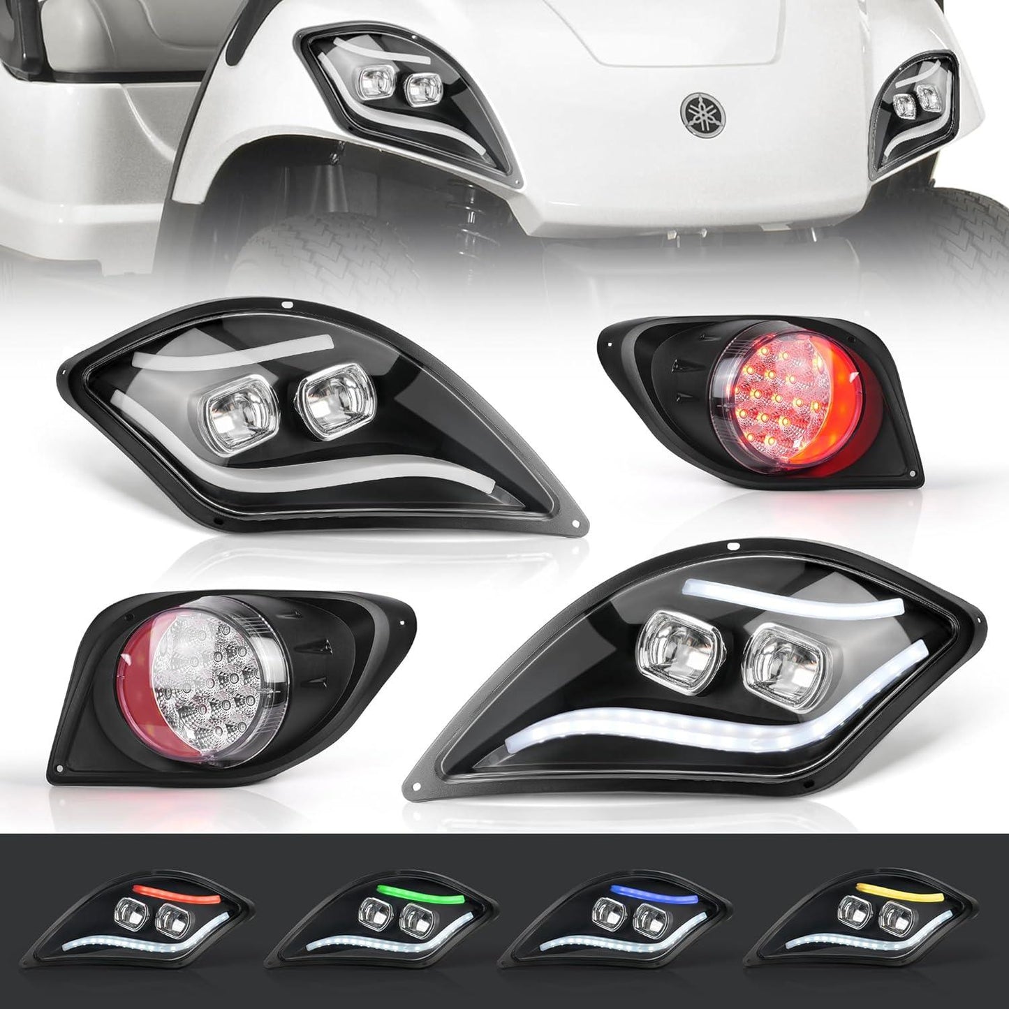 Yamaha Golf Cart Light Kit Can be APP Controlled