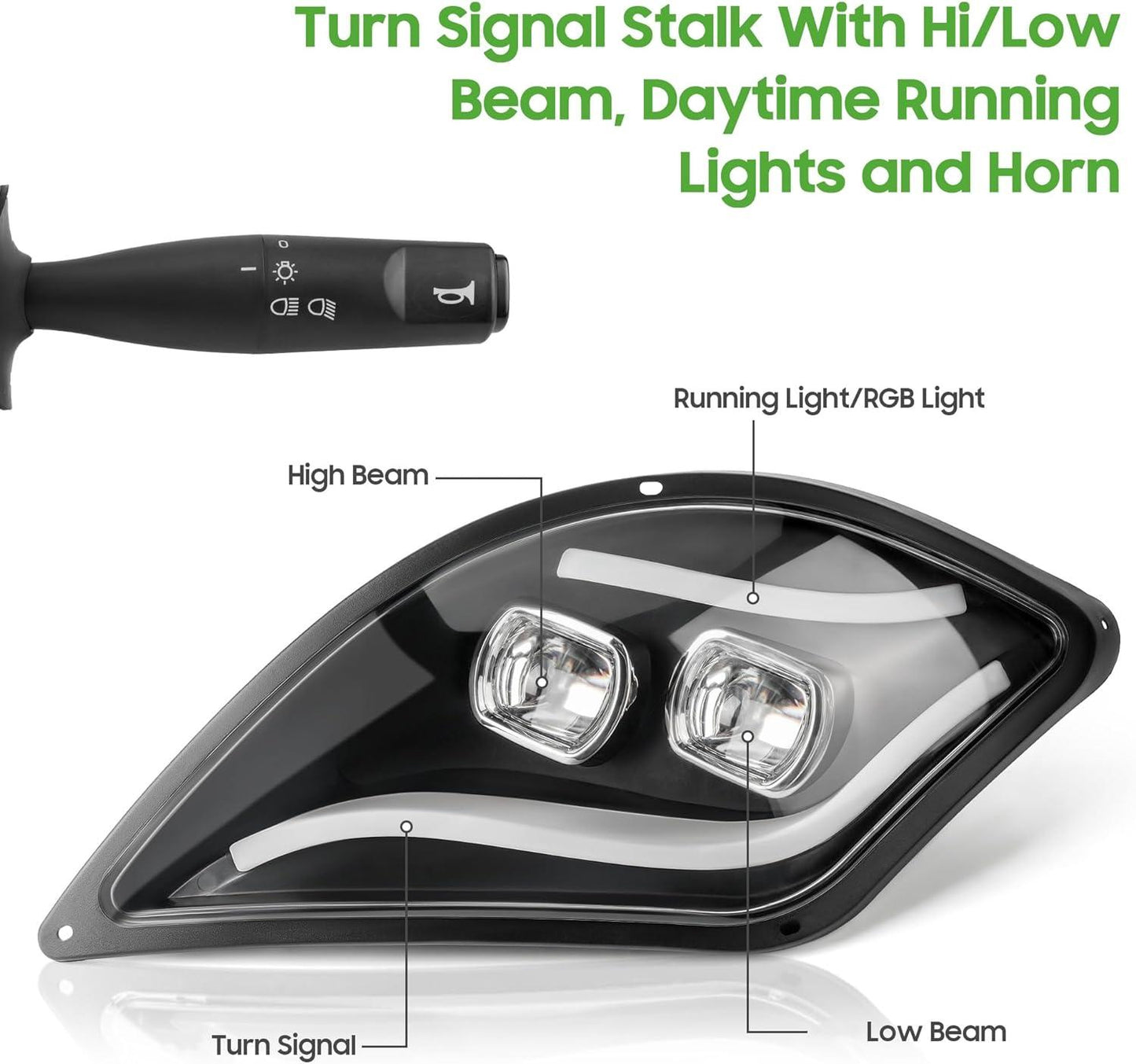 10L0L Golf Cart LED Light Kit