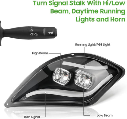 10L0L Golf Cart LED Light Kit