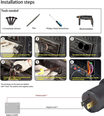 usb ports for golf carts