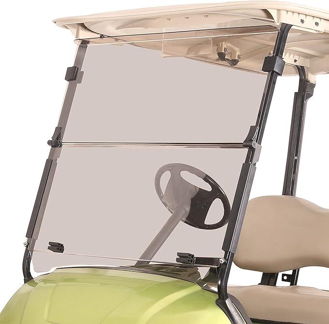 Golf Cart Windshield Transparent Foldable for G29 2007-2016 Yamaha- 10L0L - 10L0L