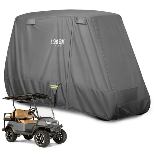 Grey Golf Cart Cover