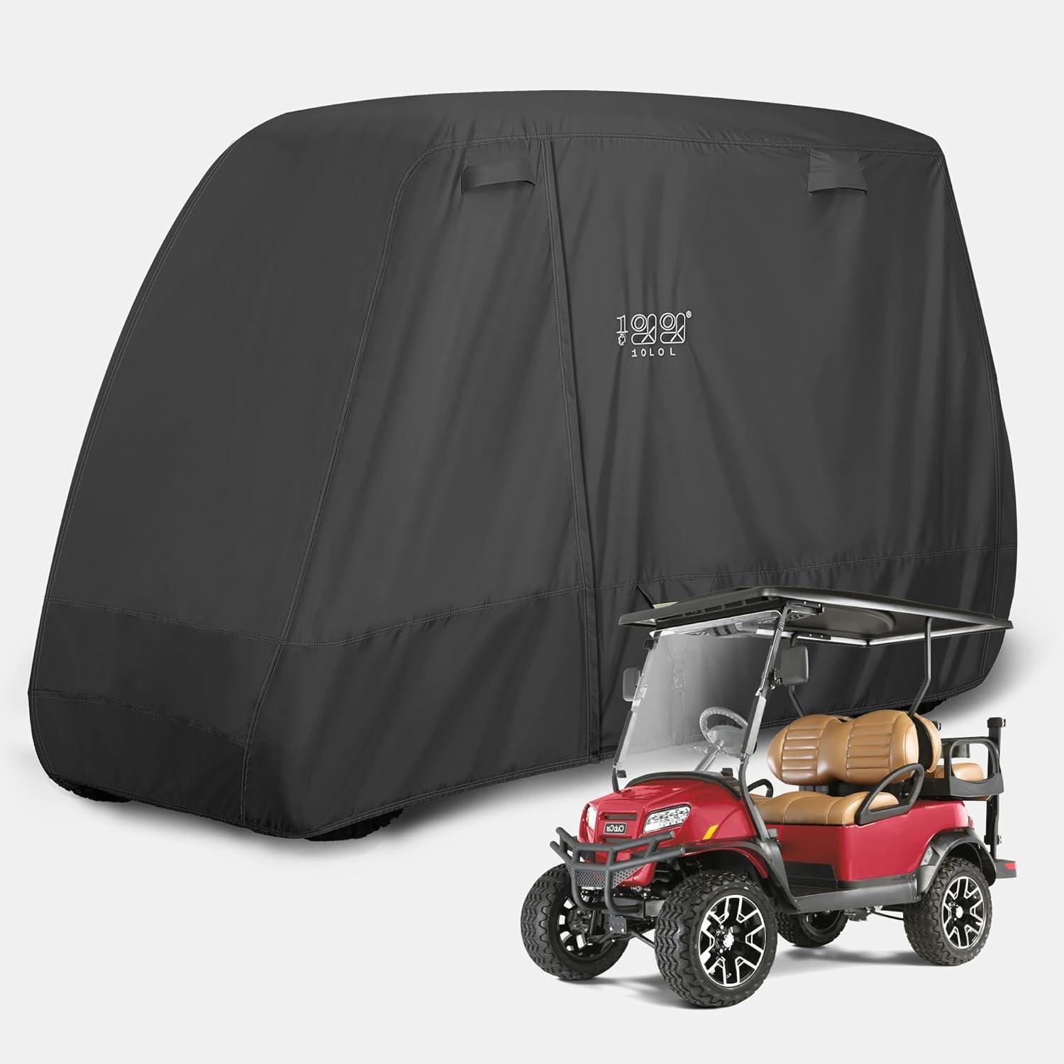 Heavy Duty Best Golf Cart Cover for 2/4 Passengers Golf Cart