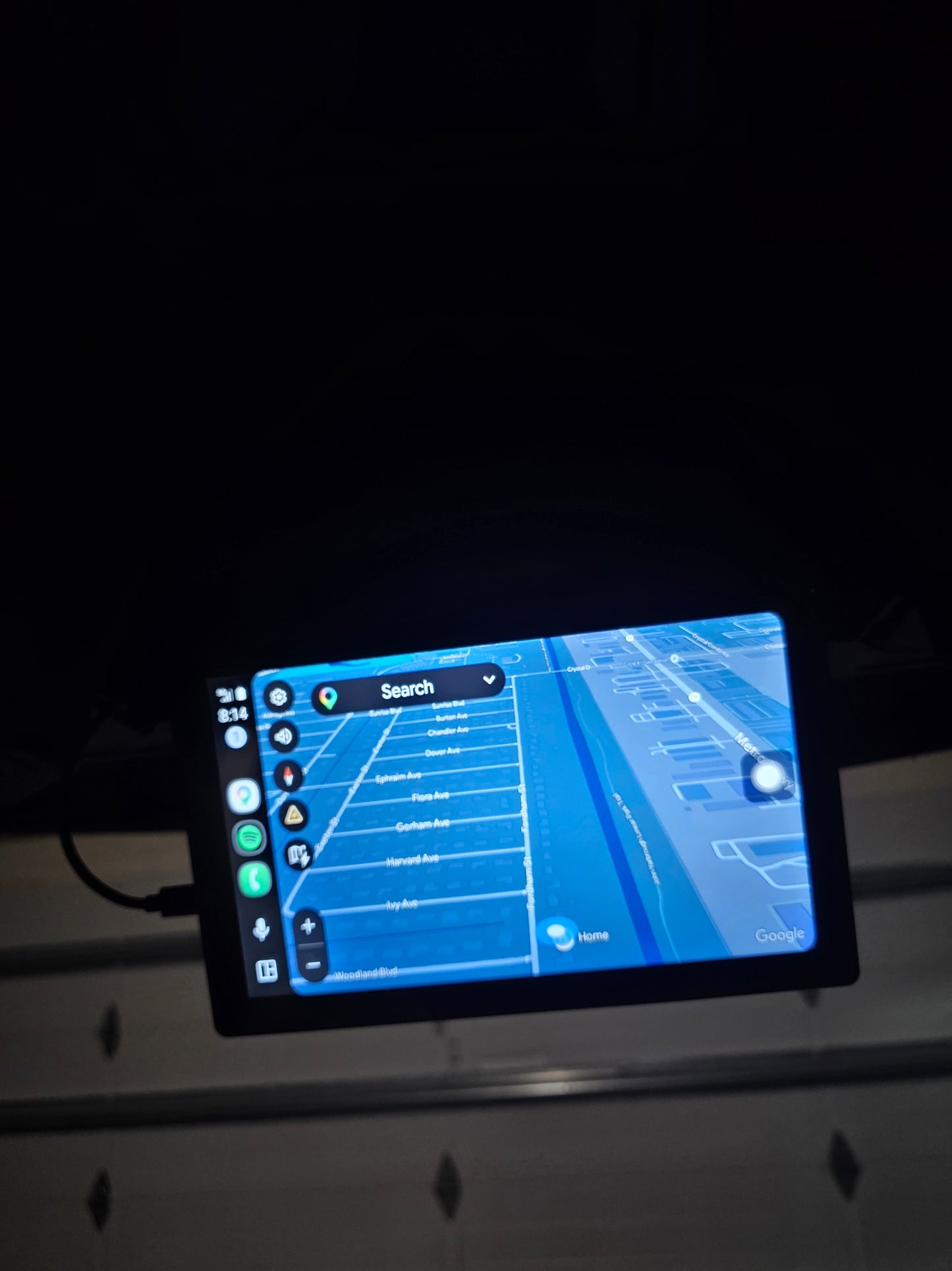 9.26” Wireless CarPlay & Android Auto Touch Screen for Golf Carts & Vehicles – Portable GPS Stereo with Bluetooth & Voice Control