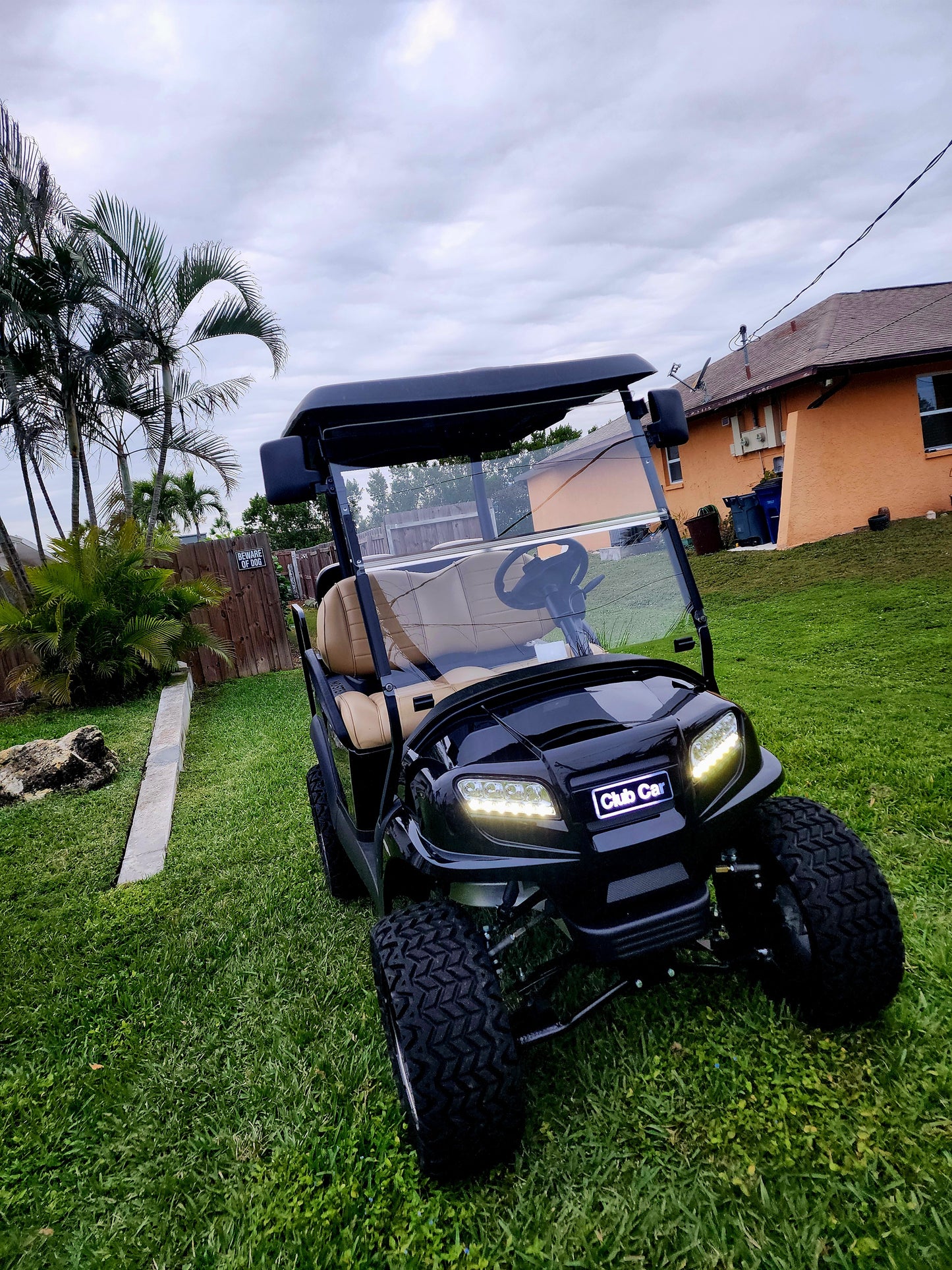 2022 Lifted Golf Cart – Lithium Power, 4-Person Fun Machine! (24 Hour Rental)