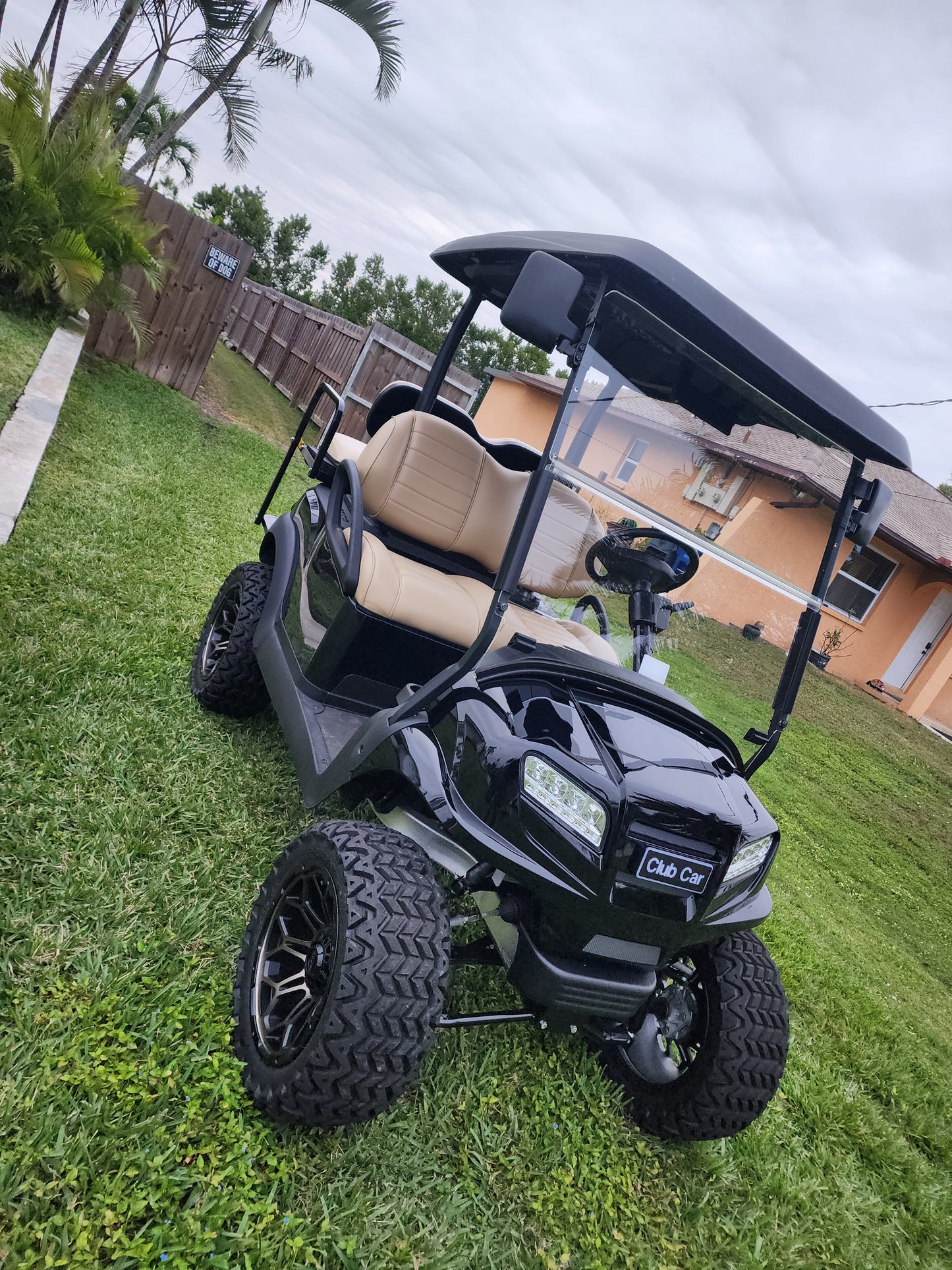 2022 Lifted Golf Cart – Lithium Power, 4-Person Fun Machine! (24 Hour Rental)