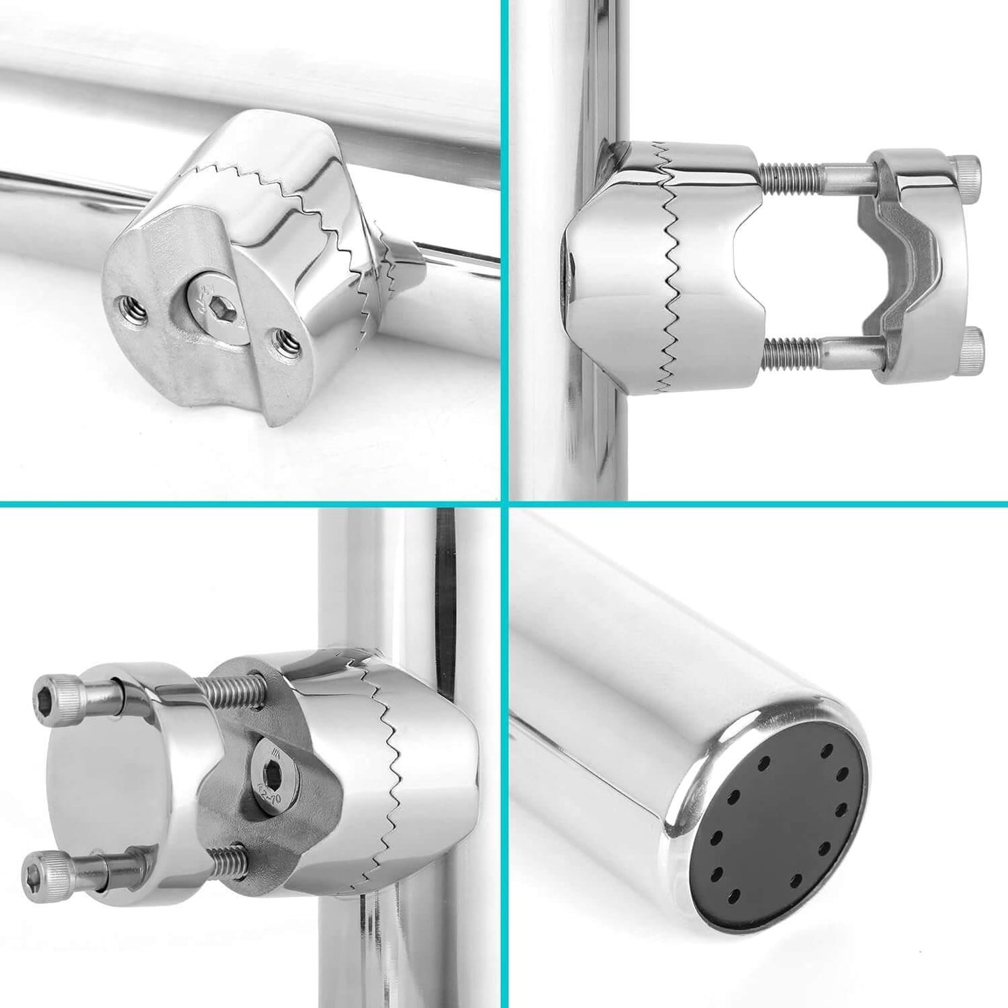 Stainless Steel Golf Cart Fishing Rod Holder