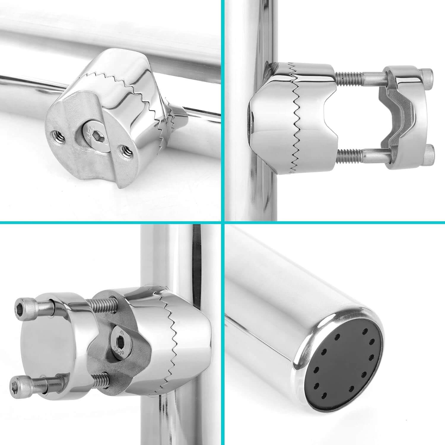 Stainless Steel Golf Cart Fishing Rod Holder