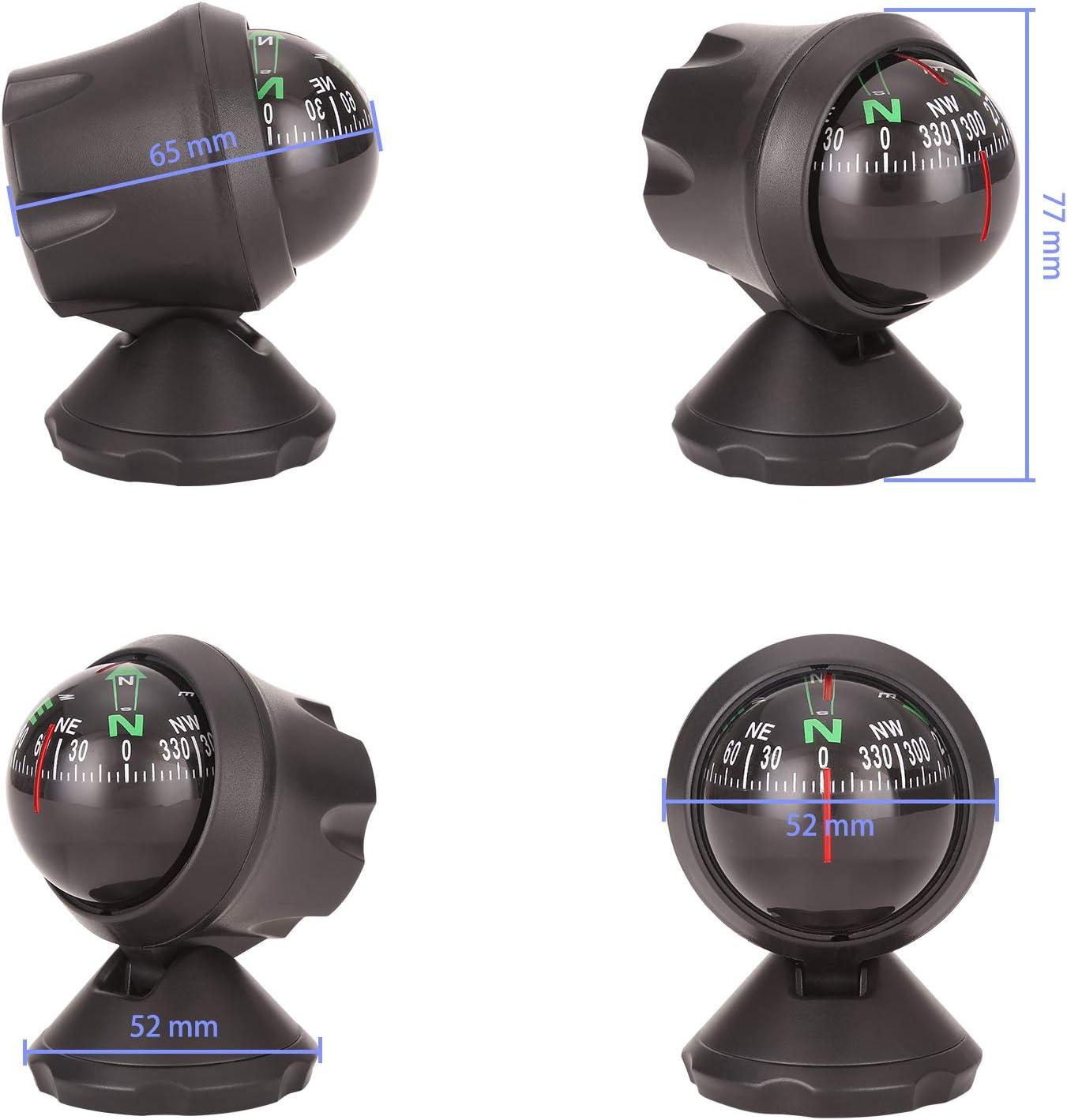 Golf Cart Adjustable Gauge Compass