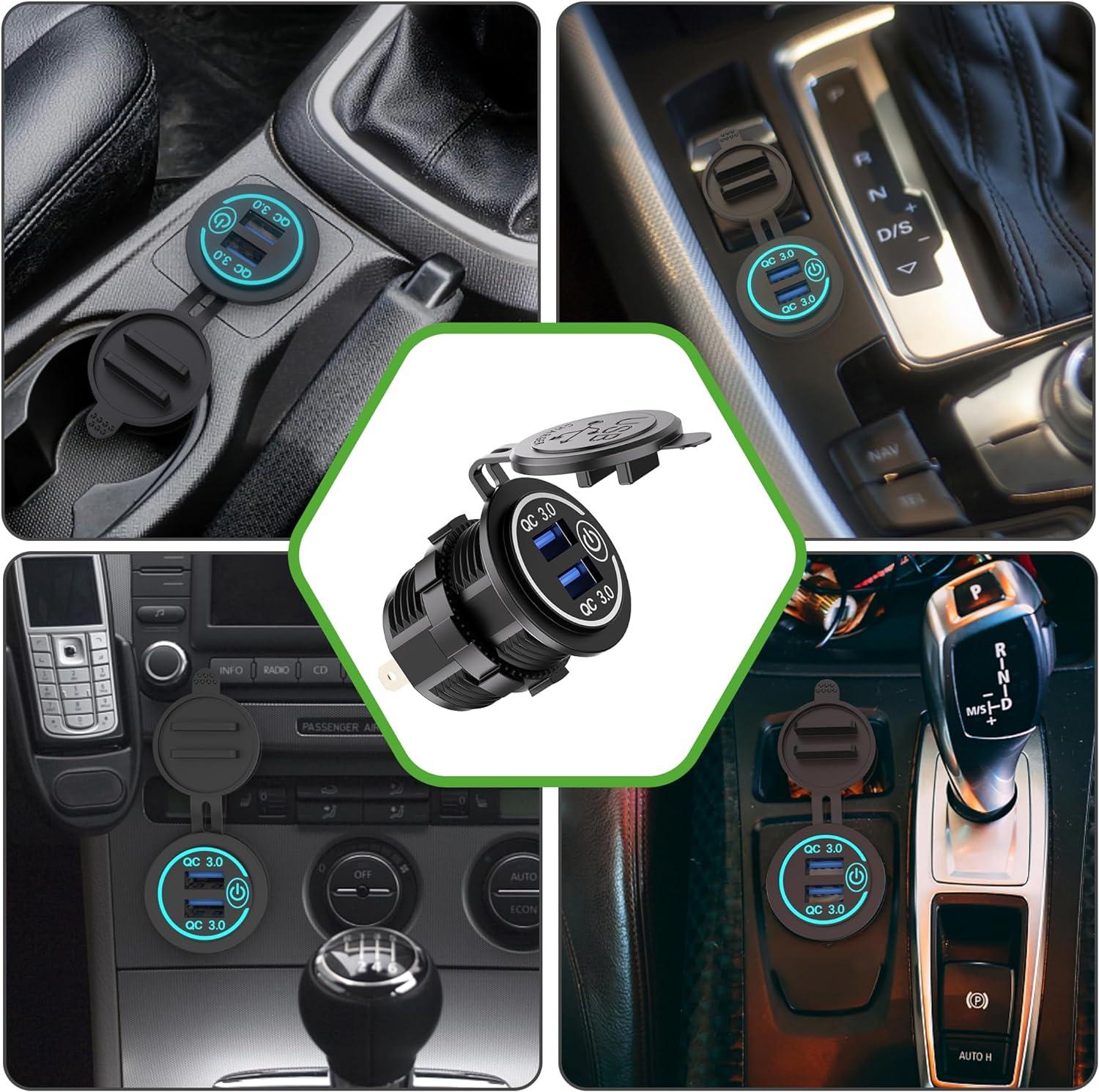 Golf Cart USB Port Universal
